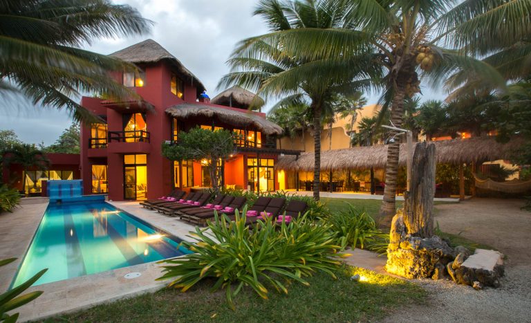 Villa Zen del Sol in Akumal Bay, Riviera Maya
