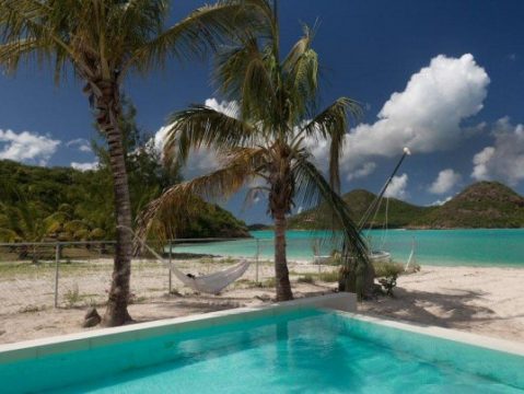 Out of the Blue in Jolly Harbor, Antigua