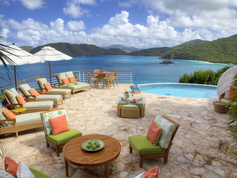 The Cliff House in Peter Bay, St. John