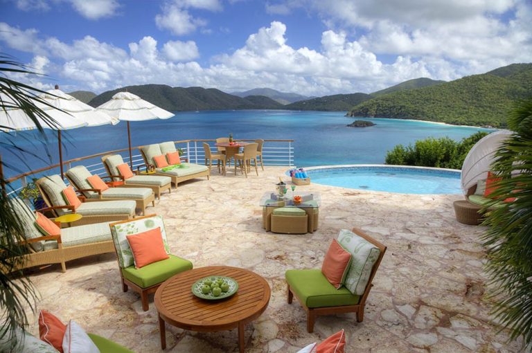 The Cliff House in Peter Bay, St. John