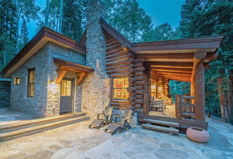 Yellow Brick Cabin in Telluride, Colorado