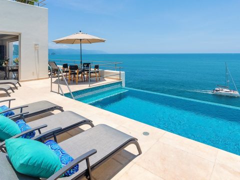 Villa Balboa in Conchas Chinas, Puerto Vallarta