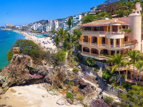 Villa Estrella Mar in Conchas Chinas, Puerto Vallarta
