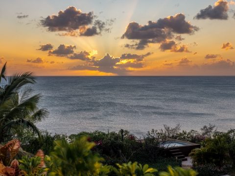 Ani North in Little Bay, Anguilla
