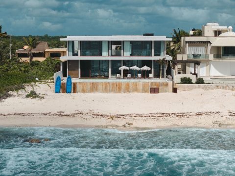Saadetna Beach House in Tankah Bay, Riviera Maya