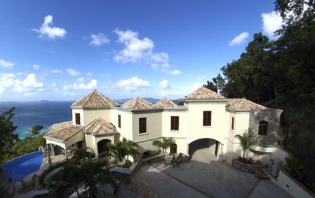 Rotunda in Peter Bay, St. John