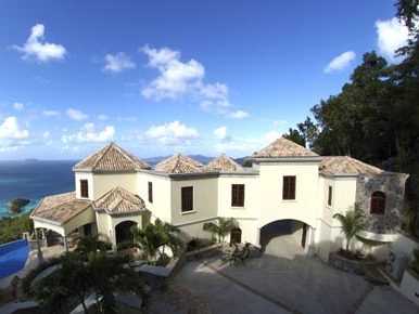 Rotunda in Peter Bay, St. John