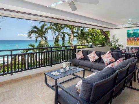 Shutters at Coral Cove in Paynes Bay, Barbados