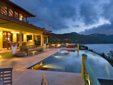Golden Pavilion Villa in Tortola